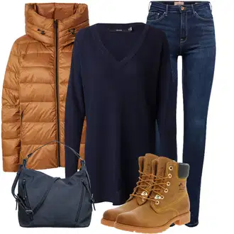 Outfity na zimu s Bílá ESPRIT "Vánoční outfit"