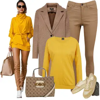 Casino outfity "Nápadný look na zimu"