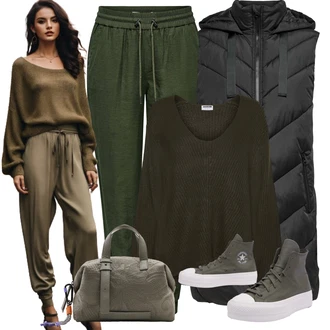 Chuck Taylor All Star Outfit s Tmavě zelená Plátěná teniska/Kožené tenisky/Teniska na platformě/Teniska s dírkovaným vzorem/Zimní tenisky Converse "Oblečení pro volný čas"