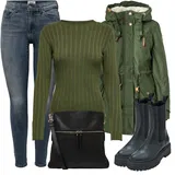 Denim outfiti z gležnarji image