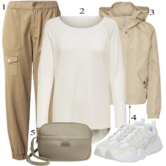 Cargo pants outfits mit Siva Nike Sportswear "Zimski outfit"