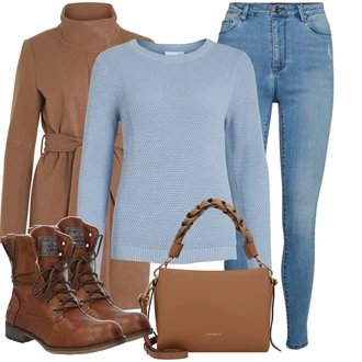 Outfity s botami GoGo s Světle modrá/Modrá Basic Svetr/Kašmírový Svetr/Svetr s Výstřihem/Kašmírový Svetr/Svetr na kojení/Svetr s Kulatým Výstřihem/Jednoduchý Svetr/Termo Svetr/Vlněný Svetr/Svetr Carmen/Pletený Svetr Vila "Outfity na každý den"Look: Emo, Egirl, GoGo, Námořní, S průsvitem