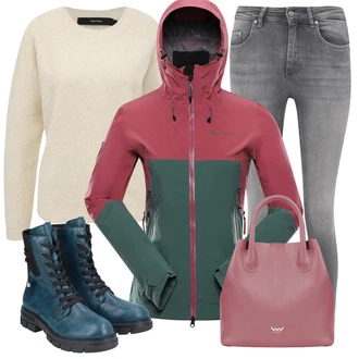Lak Outfit s Modrá/Světle modrá/Zelená/Tyrkysový Kozačka Motorkářská bota/Bojová Bota/Šněrovací Kotníková Bota/Motorkářská Bota/Trekingová Bota/Nepromokavá Kozačka Rieker "Outfity na zimu"Look: Vodnář, Grunge, Lak, Lev, Metal, Unisex, Pracovní oděvy
