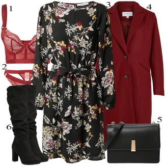 Zimske Outfiti Plemenita Dolga mit Bela/Črna/Rjava/Roza Men's Bags/Torbica za čez ramo/Mini torbica/Vrečka za prenašanje/Torba za čez ramo/Satchel torba/Torba za čez ramo/Baguette torba/Billfold/Poslovna torba Seidenfelt Manufaktur "Zimski outfit"Look: Eleganten, Plemenita