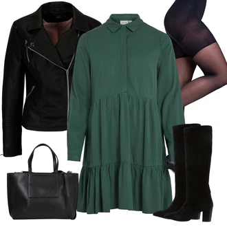 Outfity pro zábavu Elegantní s Černá Högl "Perfektní pro zimu"Look: Nadrozměrné, Elegantní, Bezešvé, Pohodlný, Fancy, 20 léta, Ležérní, Klasické, Italský, Skromné