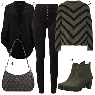 outfit mit Opus "Zimski outfit"