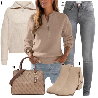 Denim outfits mit Siva Only, Siva Ichi "Zimski outfit"