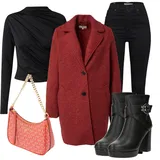 Krátké zimní kabáty   outfity image