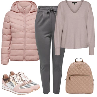 Outfit s Šedá/Růžová/Zlatý Úzká Teniska/Teniska teddy/Nízká Teniska/Teniska se Třpytkami/Tenisky s Bočním Zipem/Kožené Tenisky/Letní Tenisky michael kors "Perfektní na zimu"