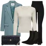 Elegantní gumové kotníkové boty   outfity image