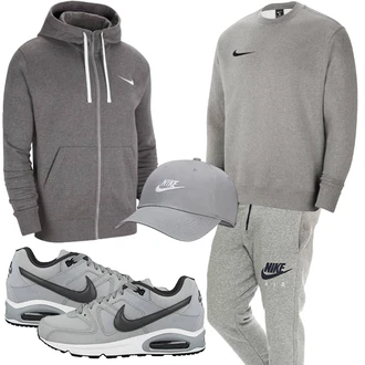 Training Outfit mit Grau Unkategorisiert Nike "Sport Outfit"Look: Training