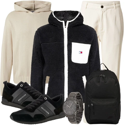 Beige/Khaki/Braun KapuzenPullover/Einfacher Pullover/WollPullover/Basic Pullover/Kaschmir Pullover DAN FOX APPAREL kombinieren