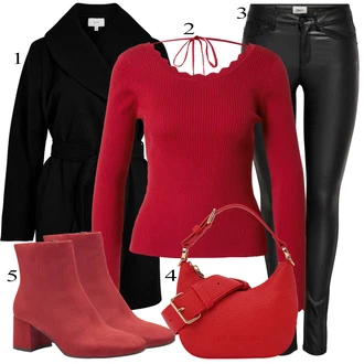 outfit mit Love Moschino "Zimski outfit"