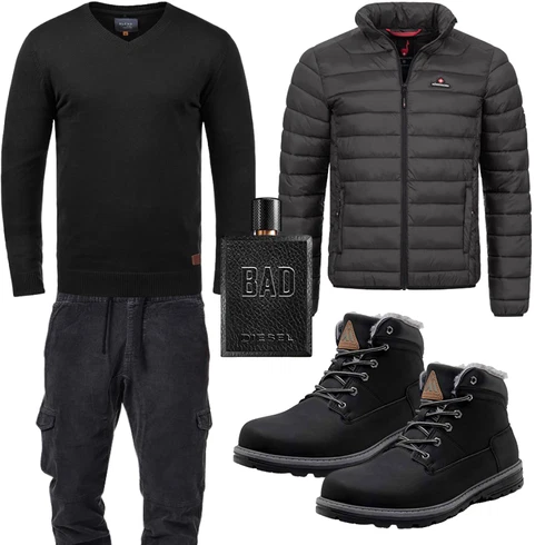 Blau Hose Blend kombinieren