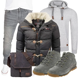 Basic Outfit mit Grau Unkategorisiert Timberland "Winter Outfit"