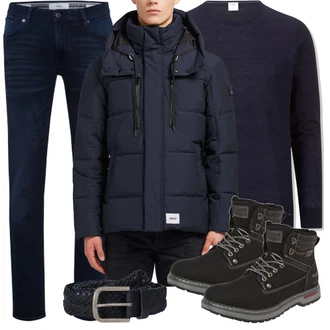 Winter Outfits mit Weiß Jeans Brax "Winter Outfit"