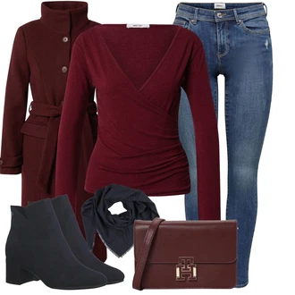 St?edov?k Outfit s Fialová/Tmav? ?ervená/Vínová/R??ová Jednoduchý top/Tri?ko s vodopádovým výst?ihem/Pletený top/Pletené tri?ko/Ko?ile s dlouhým rukávem/Top Na Party/Ko?ilový top/Roláková Ko?ile/Zavinovací Tri?ko About You "Pohodlné zimní outfity"Look: Rad, Emo, Disko, Italský, St?edov?k, Mom, Kancelá?, Beze?vé, Univerzitní
