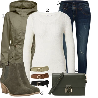 outfit mit TOMS "Zimski outfit"