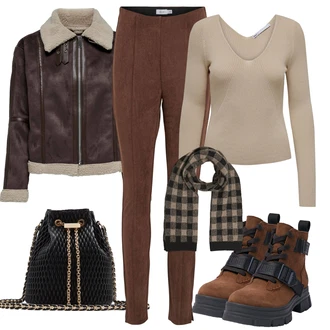 Outfit s UGG "Zimní look"