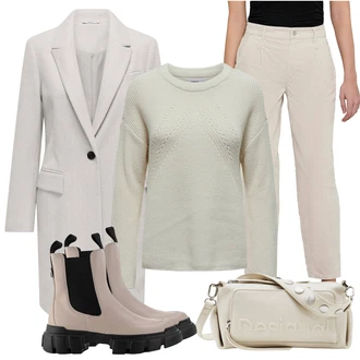 Outfit s Černá Högl "Zimní look"