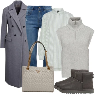 Outfit s UGG "Zimní look"
