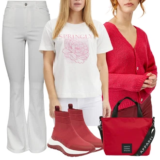 Běhání Outfit s Červená Taška/Brašna/Nafouknutá taška/Shopper taška/Látková taška/Sportovní taška/Pánská taška/Taška Na Rameno sam 73 "Zimní outfit pro volný čas"Look: Volný čas, Běhání