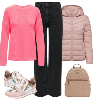 Outfit s Šedá/Růžová/Zlatý Úzká Teniska/Teniska teddy/Nízká Teniska/Teniska se Třpytkami/Tenisky s Bočním Zipem/Kožené Tenisky/Letní Tenisky michael kors "Zimní outfity"