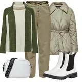 Outfity s "Mom" Džínami a Gumovými Kotníkovými Botami image
