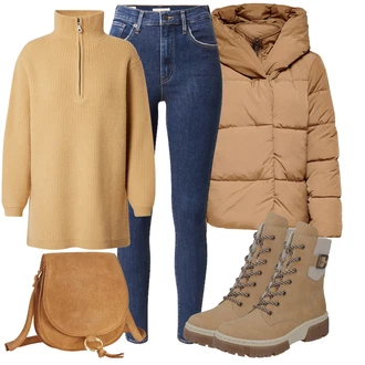 Outfity na zimu s Žlutá Lascana "Zimní outfity"