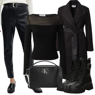 outfit mit Črna Gabor "Zimski videz"