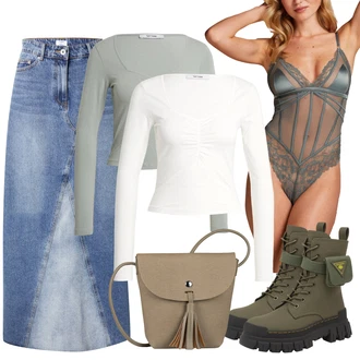 outfit mit Siva HUNKEMÖLLER "Zimski videz"