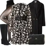 Outfity s maxi zimními kabáty image