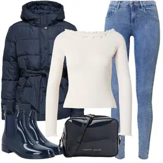 outfit "Zimski videz"
