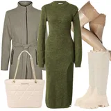 Pink outfits Zelena za dame image