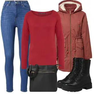 Zima outfit "Zimski videz"