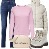 Denim outfits Siva za dame image
