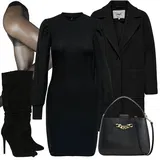 Kozačky nad Kolena na Vysokém Podpatku Outfity image