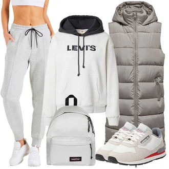 outfit mit Športni copat Tekaški čevelj Adidas Originals "Zimski videz"