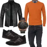Warme Lederjacken Outfits image