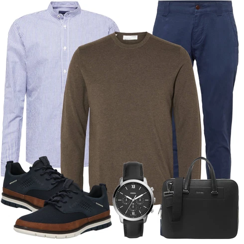 Hellblau/Blau/Dunkelblau Slim Hose/Twill Hose/Skinny Hose Tommy Jeans kombinieren