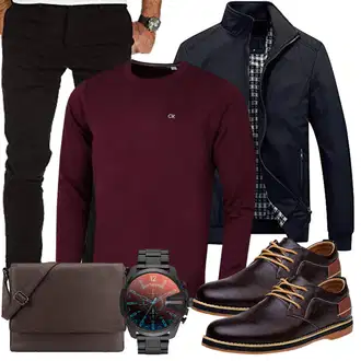 Büro Outfits Moderne mit Schwarz/Khaki REPUBLIX, Meik Mangni, Schwarz Unkategorisiert LEABAGS "Buro Outfit"Look: Smart Casual, Coole, Moderne, Nahtlos, Casual, Elegant, Schön, Skater, Classic, Business, Vintage, Büro, Dad, Empire, Indoor, Stil, Edel