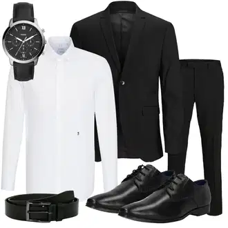 Business Outfits mit Weiß/Creme Bluse Große Größe/Business Hemd/Bügelfreies Hemd/Businesshemd Seidensticker "Business Outfit"