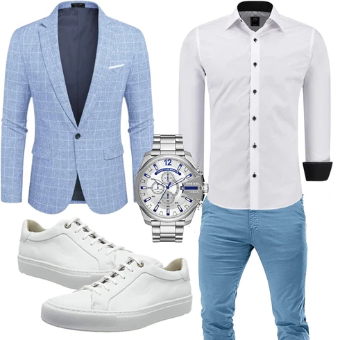 Weiß Accessoire J'S FASHION kombinieren
