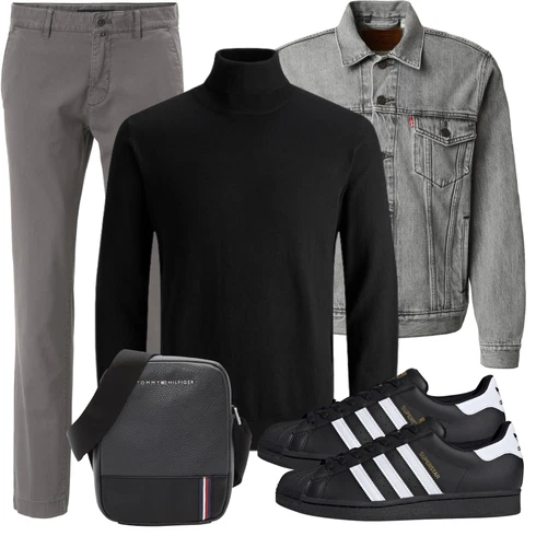 Glencheck Grau/Hellgrau/Braun/Khaki/Dunkelgrau Hose Große Größe/Twill Hose/Slim Hose/Boyfriend Hose/Gerade Hose/Business Hose/Musselin Hose Marc O'Polo kombinieren