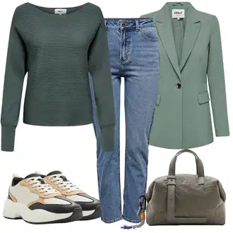 Outfit sa Bež/Žuta Tenisica Debele Tenisice/Kožna Tenisica/Teddy Tenisica/Ljetna Tenisica Aldo "Cool outfit za svaki dan"