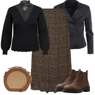 Outfiti za skunje Duga sa Bež/Smeđa BasketBag/Mala Torbica/Tradicionalna torba/Torba Za Preko Ramena/Torba preko ramena/Torba za rame/Torba za pisma/Muška torba orsay "Cool outfit za svaki dan"