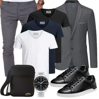 Elegante Outfits mit Schwarz Unkategorisiert Bruno Marc "Elegant Outfit"