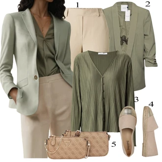 Classic Outfis "Pomladanska Obleka"