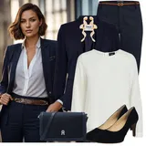 Jersejové Blůzy pro Plnoštíhlé Outfity image