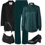 Béžová Vlněná Saka Outfity image